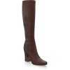 Sock Boots mit bedecktem Blockabsatz 28052