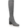 Sock Boots mit bedecktem Blockabsatz 28061