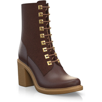 Sommer-Schnürstiefeletten 14804