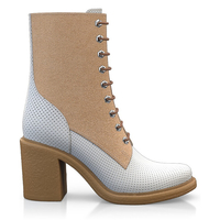 Sommer-Schnürstiefeletten 14813