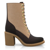 Sommer-Schnürstiefeletten 14816