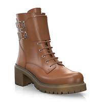 Sommer-Schnürstiefeletten 24008
