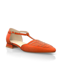 Spitze flache Schuhe 19942