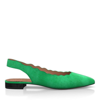 Spitze flache Schuhe 19966