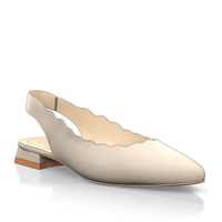 Spitze flache Schuhe 19981