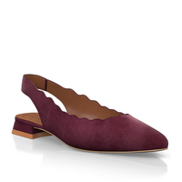 Spitze flache Schuhe 20035