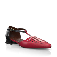 Spitze flache Schuhe 20047
