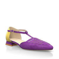 Spitze flache Schuhe 20056