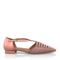Spitze flache Schuhe 20074