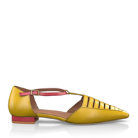 Spitze flache Schuhe 20086