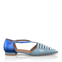 Spitze flache Schuhe 20092