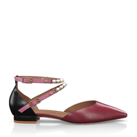 Spitze flache Schuhe 20296