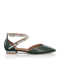 Spitze flache Schuhe 20317