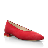 Spitze flache Schuhe 20419