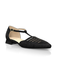 Spitze flache Schuhe 20464
