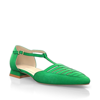 Spitze flache Schuhe 20473