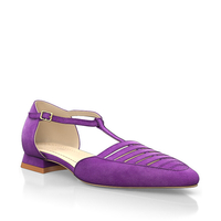 Spitze flache Schuhe 20476