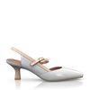 Spitze Schuhe mit mittlerem Absatz 18265
