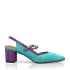 Spitze Schuhe mit mittlerem Absatz 18367
