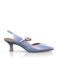 Spitze Schuhe mit mittlerem Absatz 18904