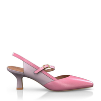Spitze Schuhe mit mittlerem Absatz 18913