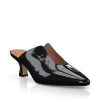 Spitze Schuhe mit mittlerem Absatz 19864