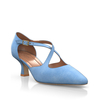 Spitze Schuhe mit mittlerem Absatz 19891
