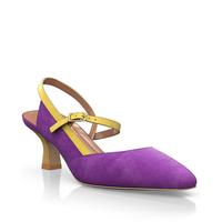 Spitze Schuhe mit mittlerem Absatz 24053