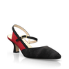 Spitze Schuhe mit mittlerem Absatz 24056
