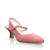 Spitze Schuhe mit mittlerem Absatz 24059