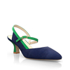 Spitze Schuhe mit mittlerem Absatz 24071