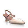 Spitze Schuhe mit mittlerem Absatz 24089