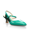 Spitze Schuhe mit mittlerem Absatz 24095