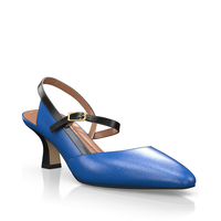 Spitze Schuhe mit mittlerem Absatz 24209