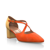 Spitze Schuhe mit mittlerem Absatz 24431