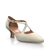 Spitze Schuhe mit mittlerem Absatz 24434