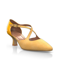 Spitze Schuhe mit mittlerem Absatz 24443