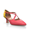 Spitze Schuhe mit mittlerem Absatz 24455