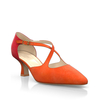 Spitze Schuhe mit mittlerem Absatz 24461