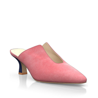 Spitze Schuhe mit mittlerem Absatz 25130