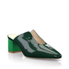 Spitze Schuhe mit mittlerem Absatz 25154