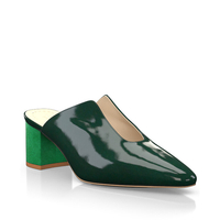 Spitze Schuhe mit mittlerem Absatz 25154