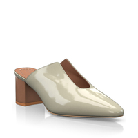 Spitze Schuhe mit mittlerem Absatz 25157