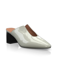 Spitze Schuhe mit mittlerem Absatz 25166