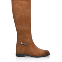 Stiefel mit verstecktem Absatz 11798