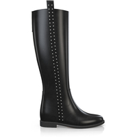 Stiefel mit verstecktem Absatz 11807