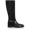 Stiefel mit verstecktem Absatz 13331