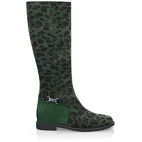 Stiefel mit verstecktem Absatz 13511
