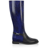 Stiefel mit verstecktem Absatz 13607