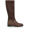 Stiefel mit verstecktem Absatz 13649